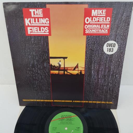 MIKE OLDFIELD - The Killing Fields Original Film Soundtrack , V2328, 12"LP, orange/green VIRGIN label