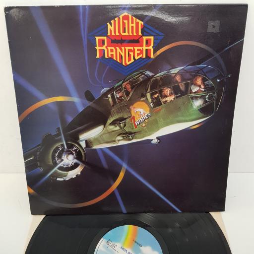 NIGHT RANGER - 7 Wishes, 12 inch LP, MCF 3278, rainbow MCA label