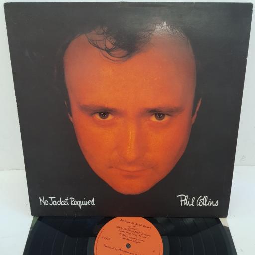 PHIL COLLINS - No Jacket Required, V 2345, 12"LP, orange label