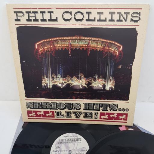 PHIL COLLINS - Serious Hits... Live! 2x12"LP, PCLP1