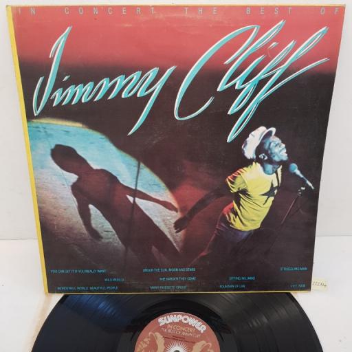 JIMMY CLIFF - In Concert - The Best of Jimmy Clilff, SPLP 001, 12"LP