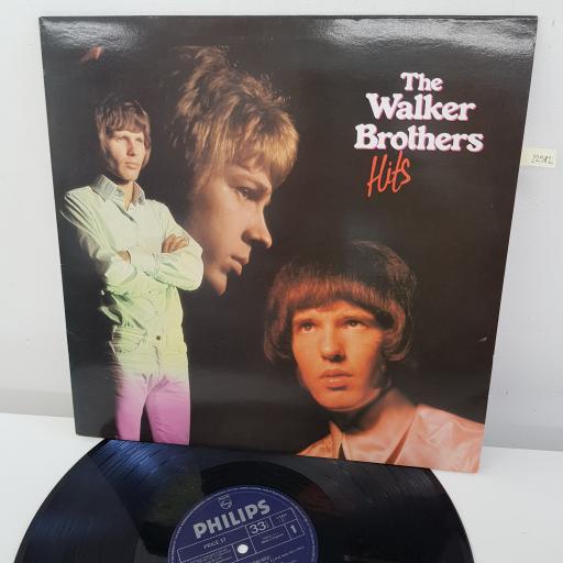 THE WALKER BROTHERS - Hits, 12 inch LP, COMP., reissue. PRICE 37, navy label with silver font