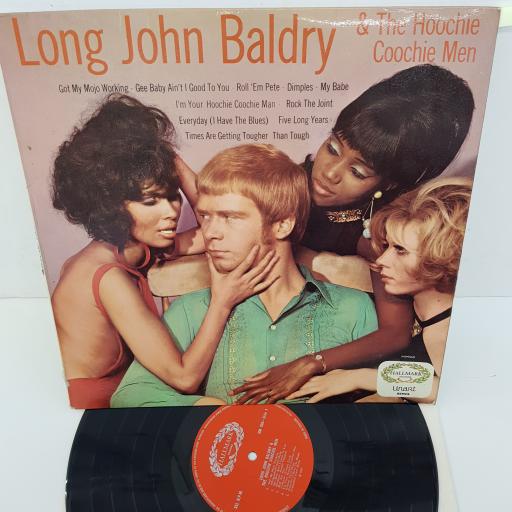 LONG JOHN BALDRY & THE HOOCHIE COOCHIE MEN - Long John Baldry & The Hoochie Coochie Men, 12 inch LP, MONO, REISSUE. HM560, orange label with silver font