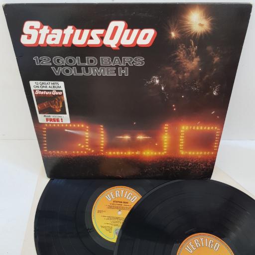 STATUS QUO - 12 Gold Bars Volume I+I, QUOTV 2, 2X12"LP, COMP. - 12 Gold Bars, 12 Gold Bars Vol. II
