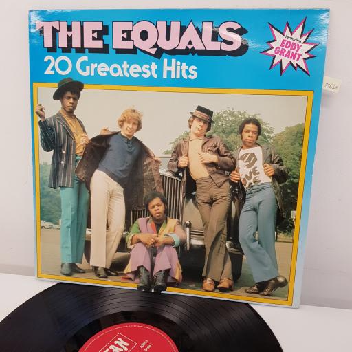 THE EQUALS - 20 Greatest Hits, 12 inch LP, COMP. 20050, red label with white font