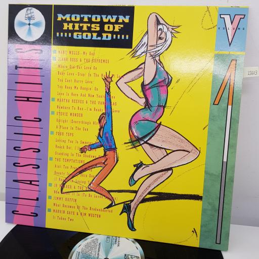 MARY WELLS, DIANA ROSS & THE SURPEMES, MARTHA REEVES & THE VANDELLAS, STEVIE WONDER AND MORE - Motown Hits of Gold Vol. 1, 12 inch LP, COMP., WL 72401. White/blue label