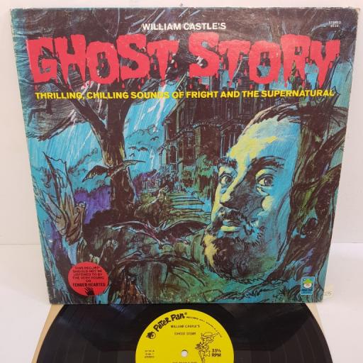WILLIAM CASTLE - William Castle's Ghost Story, S 8114, yellow label, 12"LP