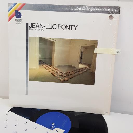 JEAN-LUC PONTY, Live At Donte's, 12 inch LP, LT-1102, blue label