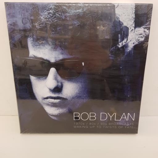 BOB DYLAN - 1970s/80s/90s broadcasts: Waking Up To Twists Of Fate, 3x12 inch LP, deluxe edition, unofficial release. clear vinyl