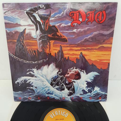 DIO  Holy Diver VERS 5. Orange label, 12 inch LP