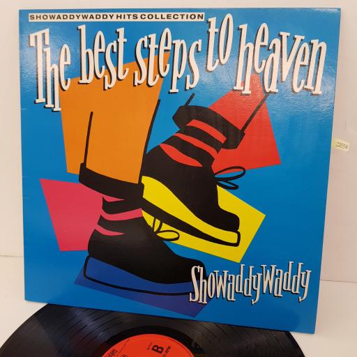 SHOWADDYWADDY - The Best Steps To Heaven: Showaddywaddy Hits Collection, 12 inch LP, COMP., SHTV1. Red label with black font