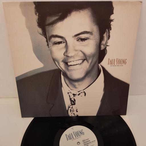PAUL YOUNG - Other Voices, 12 inch LP, 466917 1, white label