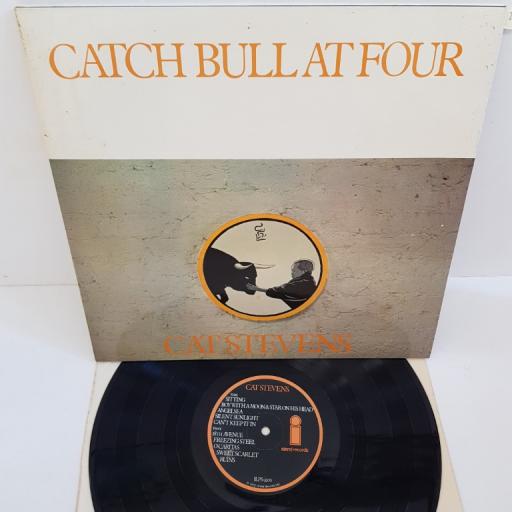 CAT STEVENS - Catch Bull At Four, ILPS 9206, printed centre label, 12"LP