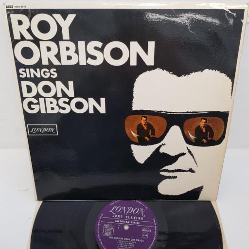 ROY ORBISON - Roy Orbison Sings Don Gibson, 12"LP, MONO, HAU 8318, purple LONDON AMERICAN SERIES label