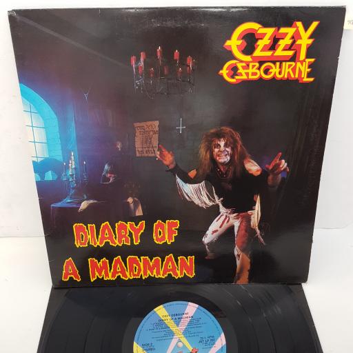 OZZY OSBOURNE - Diary Of A Madman, 12 inch LP, JET/LP 237. JET RECORDS label