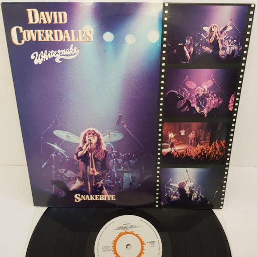 DAVID COVERDALES WHITESNAKE - Snakebite, 5C 062-61290 12"LP