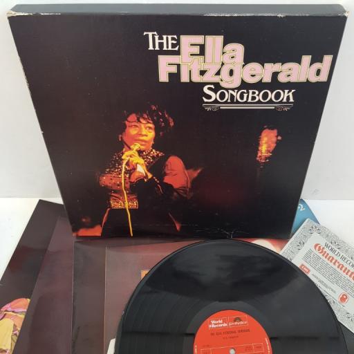 ELLA FITZGERALD - The Ella Fitzgerald Songbook, SM 581/2/3/4/5, 5x12"LP, COMP., CLUB EDITION, MONO, STEREO. Orange POLYDOR label