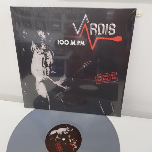VARDIS - 100M.P.H, BOBV472LP, 12 inch LP, reissue. GREY VINYL