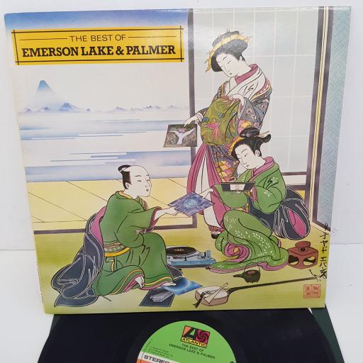 EMERSON, LAKE & PALMER - The Best Of Emerson, Lake & Palmer, 12 inch LP, COMP. K 50757, green/orange label