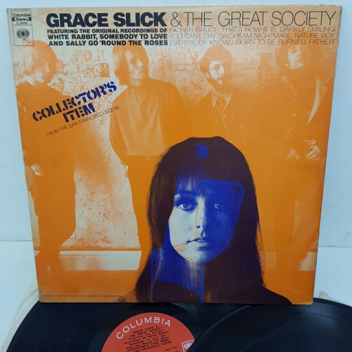 GRACE SLICK & THE GREAT SOCIETY - Collector's Item From The San Francisco Scene BC G 30459, red label with white/black font