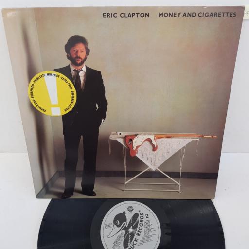 ERIC CLAPTON - Money and Cigarettes, 92.3773-1/UK: W 3773, 12"LP, silver DUCK RECORDS/WARNER BROS label
