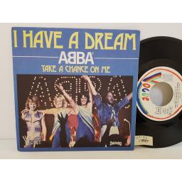 ABBA - i have a dream/ take a chance on me. 101269, 7" single