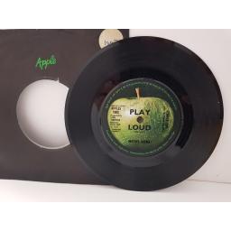 JOHN LENNON - instant karma, who has seen the wind, PLAY LOUD PLAY QUIET. APPLES1003, 7" single