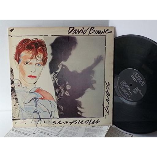 DAVID BOWIE scary monsters, bow lp 2