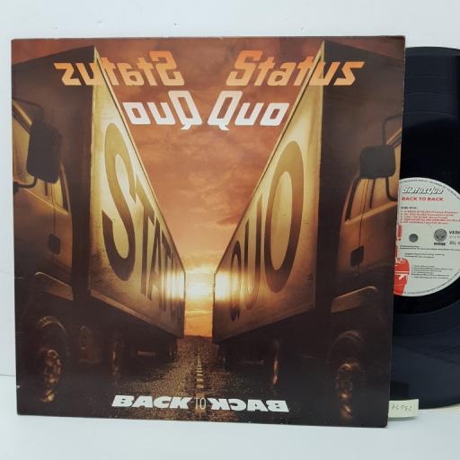 STATUS QUO - back to back. VERH10, 12"LP
