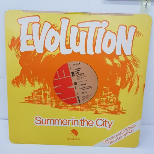 EVOLUTION - Summer in the city. 12EMI2849, 12" LP.