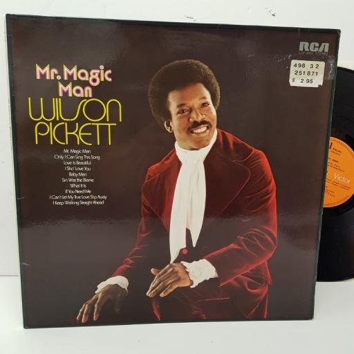 WILSON PICKETT - mr. magic man. LSP4858, 12" LP.