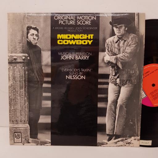 Midnight cowboy, original motion picture score. UAS29043, 12" LP.