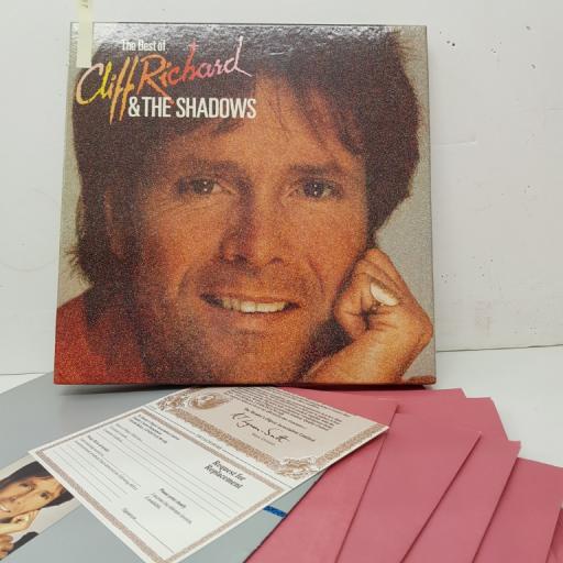CLIFF RICHARD & THE SHADOWS - the best of. GRICA140, 8xVinyl, 12"LP