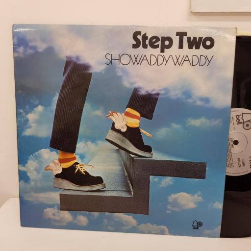 SHOWADDYWADDY - Step two. BELLS256, 12" LP. Silver label with black font.