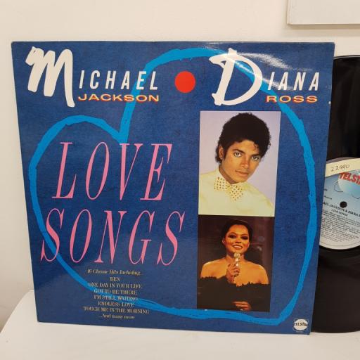 MICHAEL JACKSON/ DIANA ROSS - love songs. STAR2298, 12" LP.