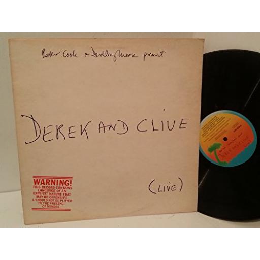 PETER COOK AND DUDLEY MOORE PRESENT DEREK AND CLIVE live, ILPS 9434