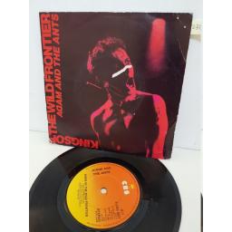 ADAM AND THE ANTS - kings of the wild frontier. CBS8877, 7" single