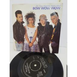 BOW WOW WOW - do you wanna hold me? RCA314, 7" single