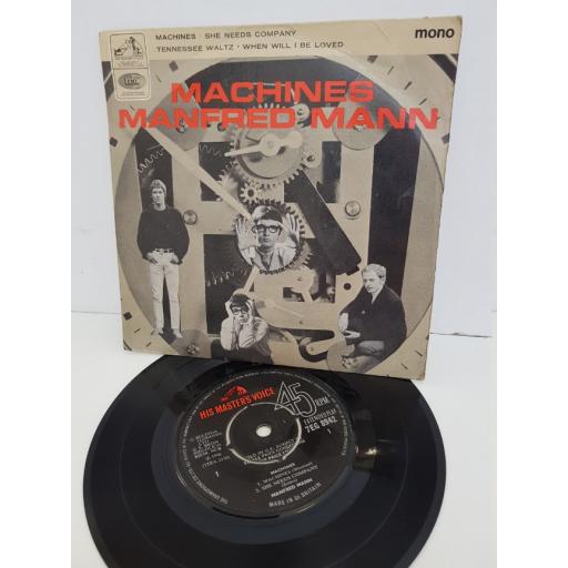 MANFRED MANN - machines. 7EG8942,7 "LP