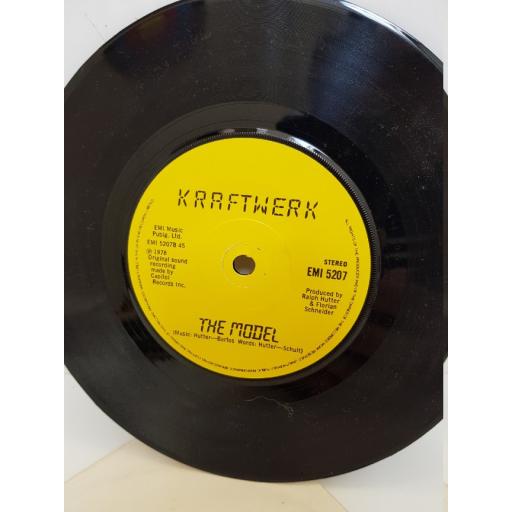 KRAFTWERK - computer love. EMI5207, 7" single