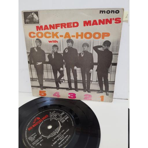 MANFRED MANN - cock-a-hoop with 54321. 7EG8848, 7" single