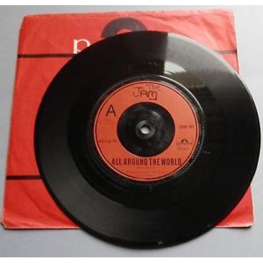 THE JAM - All Around The World, B side - Carnaby Street, 7 inch single, 2058 903, silver label with black font