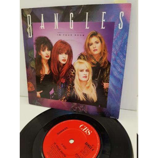 BANGLES - in your room. BANGS4, 7" single