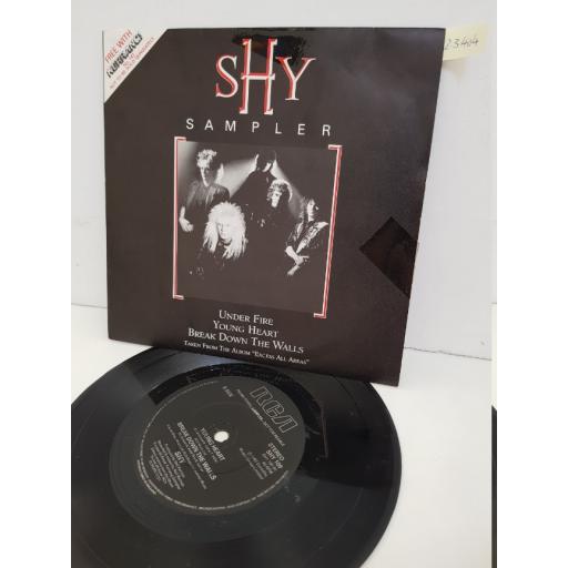 SHY - sampler. SHY100, 7" single