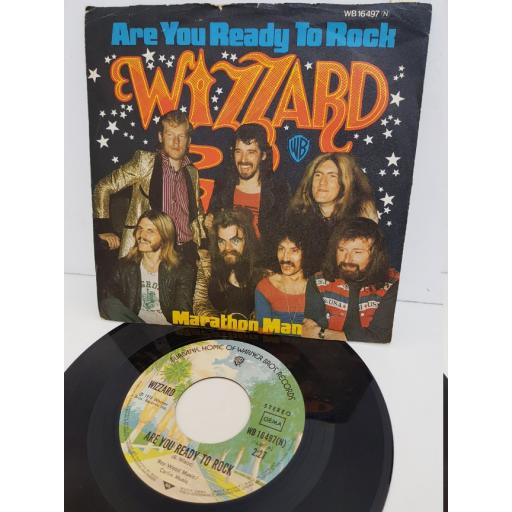 WIZZARD - are you ready to rock. WB16497, 7" single