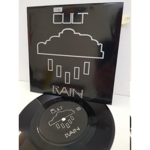 THE CULT - rain. BEG147, 7" single
