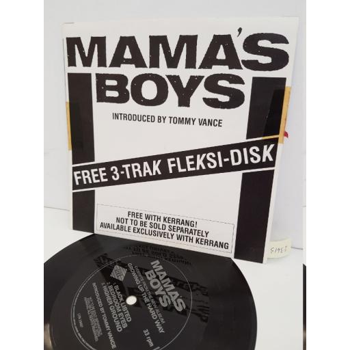 MAMA'S BOYS - growing up the hard way. LYN19497, 7" single