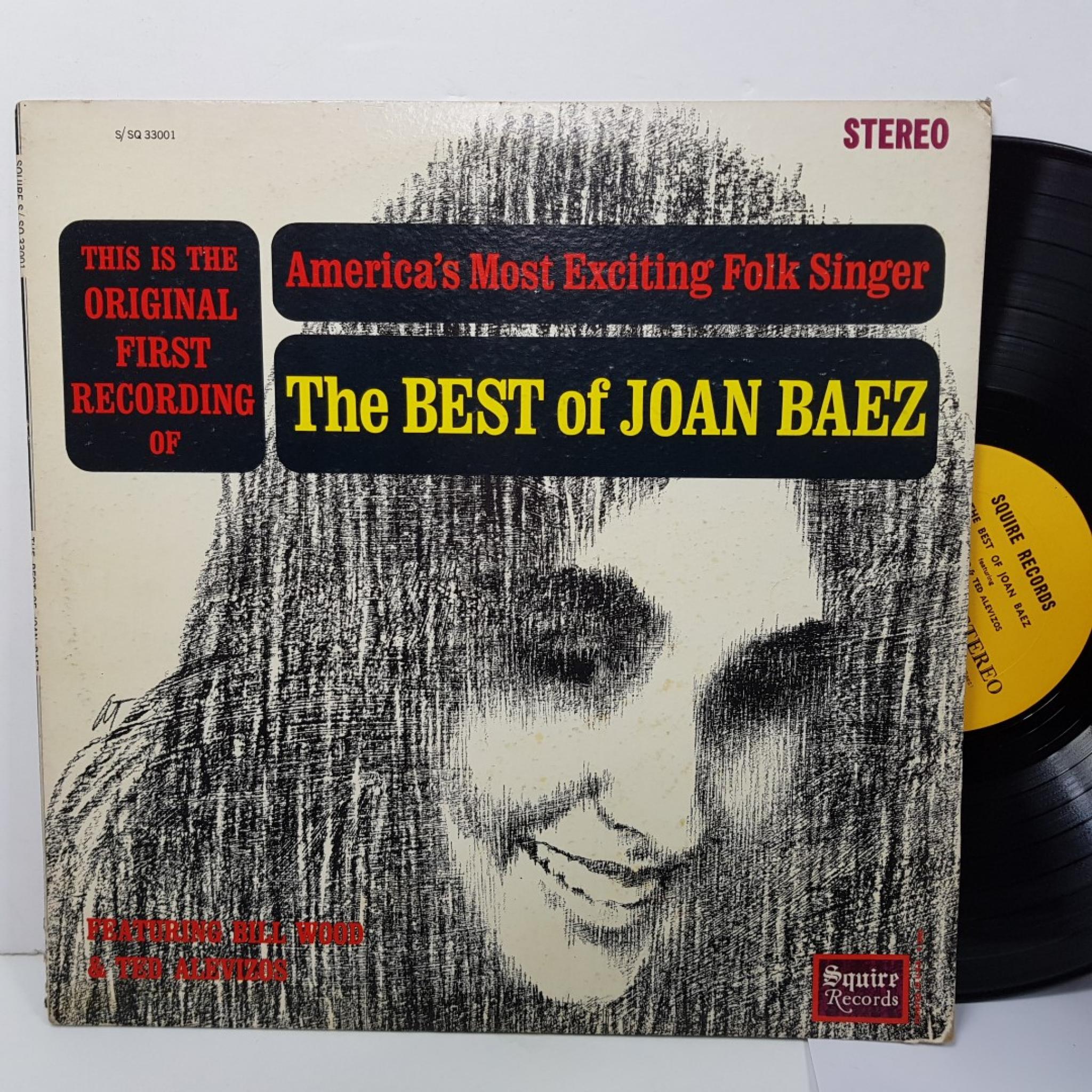 JOAN BAEZ - the best of joan baez. SQ33001, 12