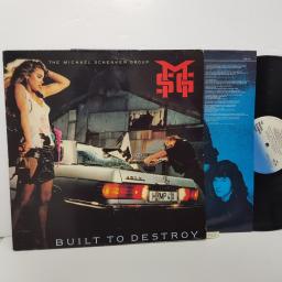 THE MICHAEL SCHENKER GROUP - built to destroy. CHR1441, UK