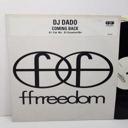 DJ DADO - coming back. TXXDJ247, 12"LP